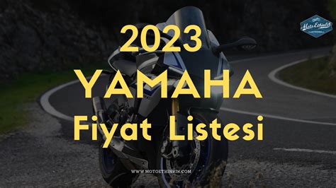 Yamaha fiyat listesi